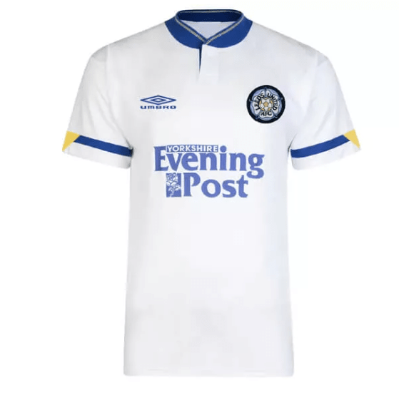 Retro Leeds United Home Shirt 1992