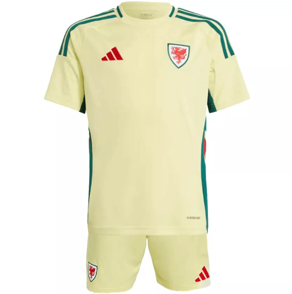 Wales Away Kids Kit 2024