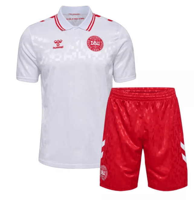 Denmark Away Kids Kit 2024