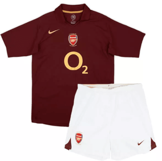 Retro Arsenal Home Kids Kit 05/06