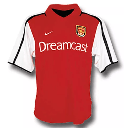 Retro Arsenal Home Shirt 00/01