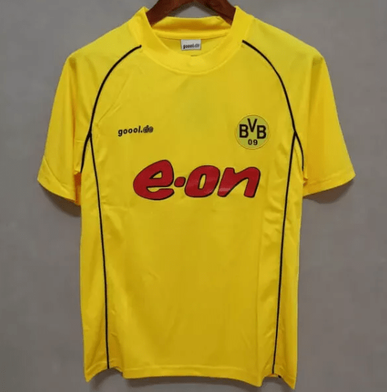 Retro Borussia Dortmund Home Shirt 2002