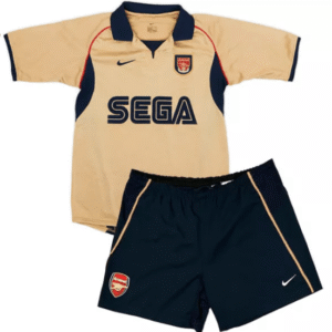 Retro Arsenal Away Kids Kit 01/02