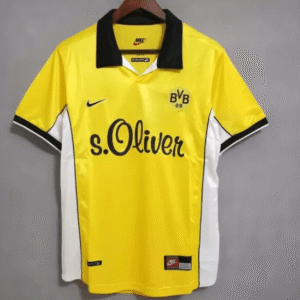 Retro Borussia Dortmund Home Shirt 1998