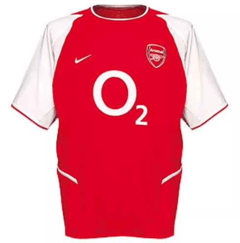 Retro Arsenal Home Shirt 02/03