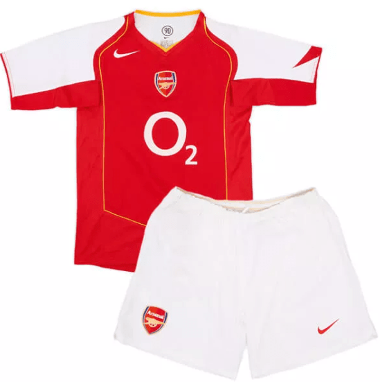Retro Arsenal Home Kids Kit 04/05
