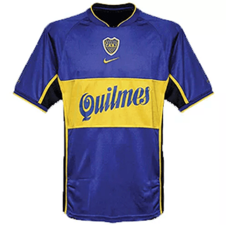 Retro Boca Juniors Home Shirt 01/02