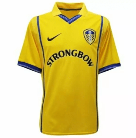 Retro Leeds United Away Shirt 2001