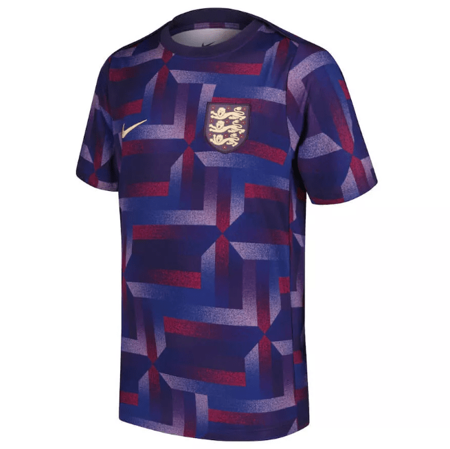 England Pre Match Training Top – Purple
