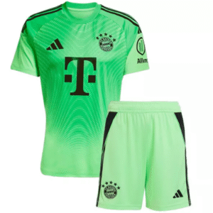Bayern Munich Goalkeeper Kids Kit 25/26 – Green