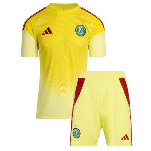 Celtic Goalkeeper Kids Kit 25/26 – Yellow