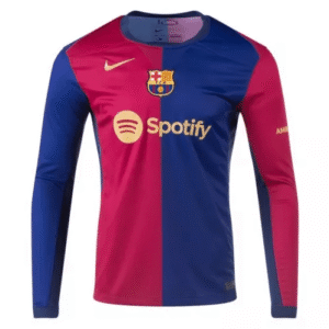 Barcelona Home Long Sleeve Shirt 24/25