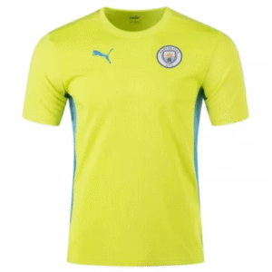 Manchester City Pre Match Training Top – Yellow