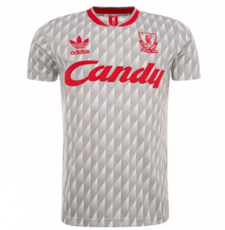 Retro Liverpool Candy Away Shirt 89/91