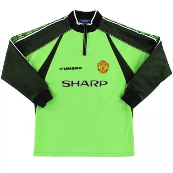 Retro Manchester United Home Goalkeeper Shirt 1998