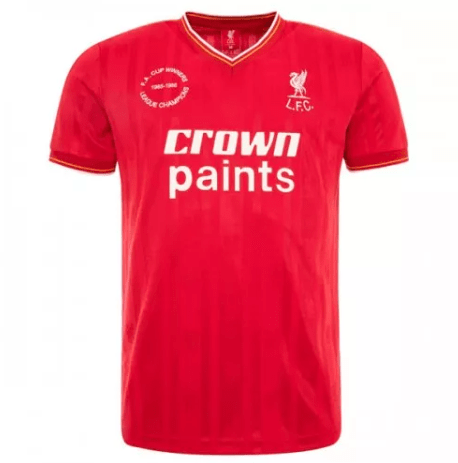 Retro Liverpool Home Double Winners Shirt 85/86