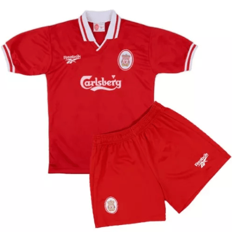 Retro Liverpool Home Kids Kit 96/98