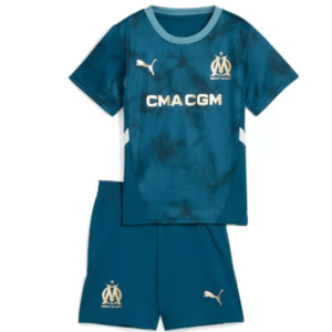 Olympique Marseille Away Kids Kit 24/25