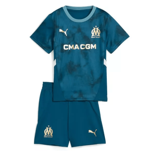 Olympique Marseille Away Kids Kit 24/25