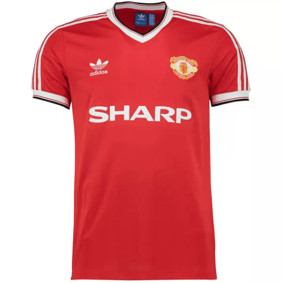 Retro Manchester United Home Shirt 1984