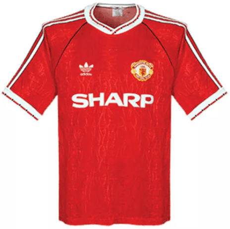 Retro Manchester United Home Shirt 90/92