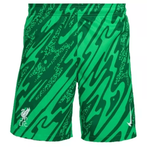 Liverpool Green Goalkeeper Shorts 24/25