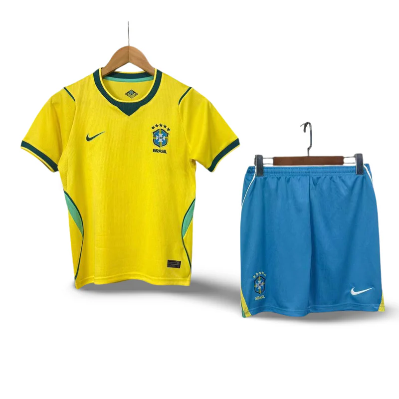 Brazil 2026/27 Stadium Home kid kits