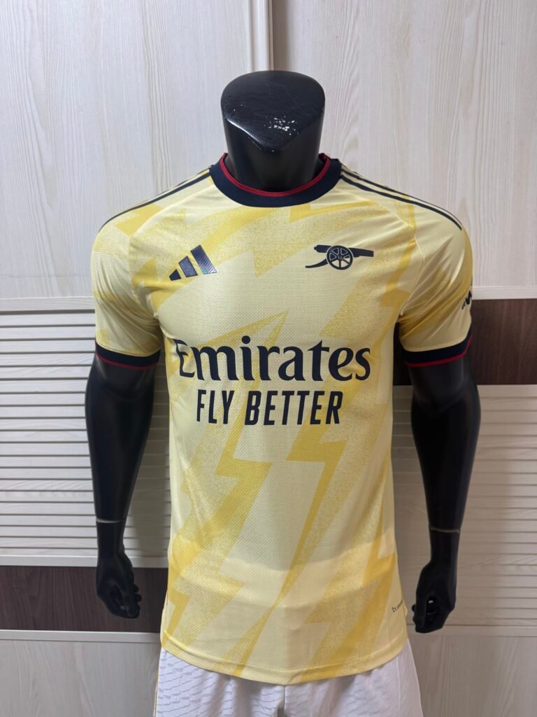 Arsenal Third Shirt 2026-27 | Official adidas Yellow Lightning