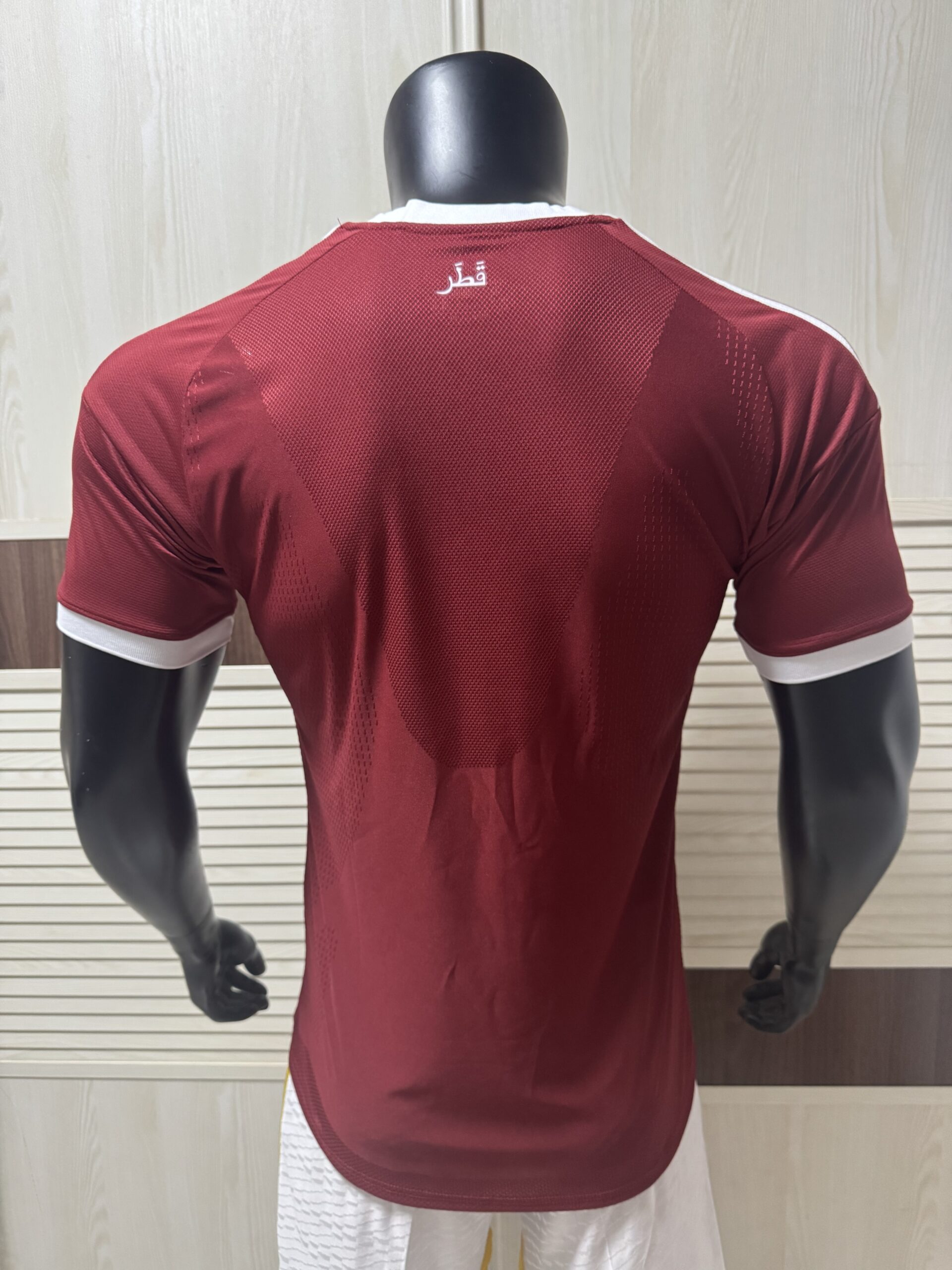 Qatar National Football Team 2026 Home Replica Jersey – Men’s Adidas Noble Maroon Design - Image 4