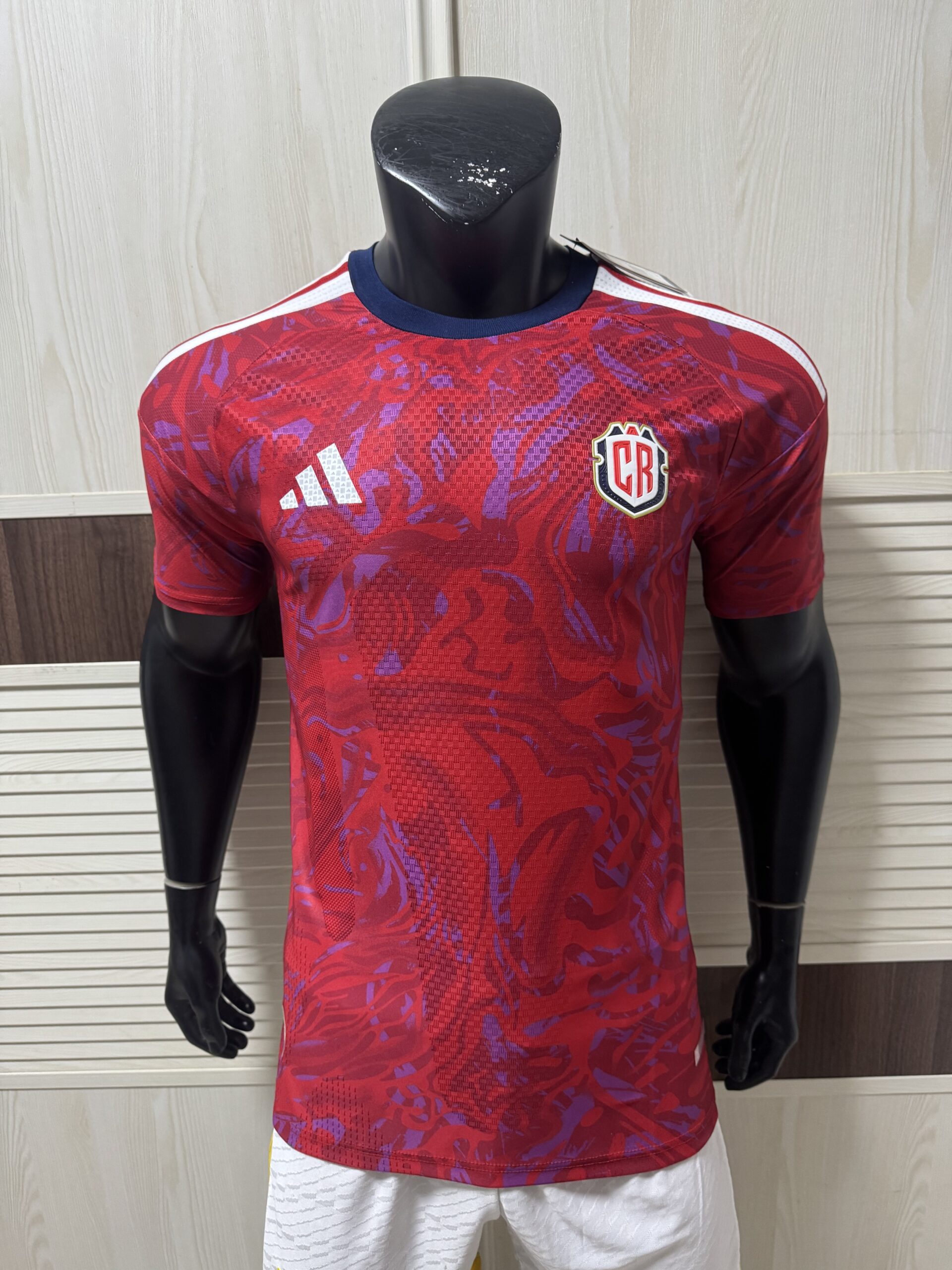 Costa Rica National Football Team 2026 Home Authentic Jersey – Men’s Adidas Match Soccer Shirt