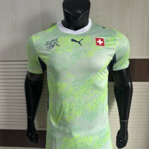 Switzerland National Football Team 2026 Away Shirt – Men’s Puma Topographic Design Jersey