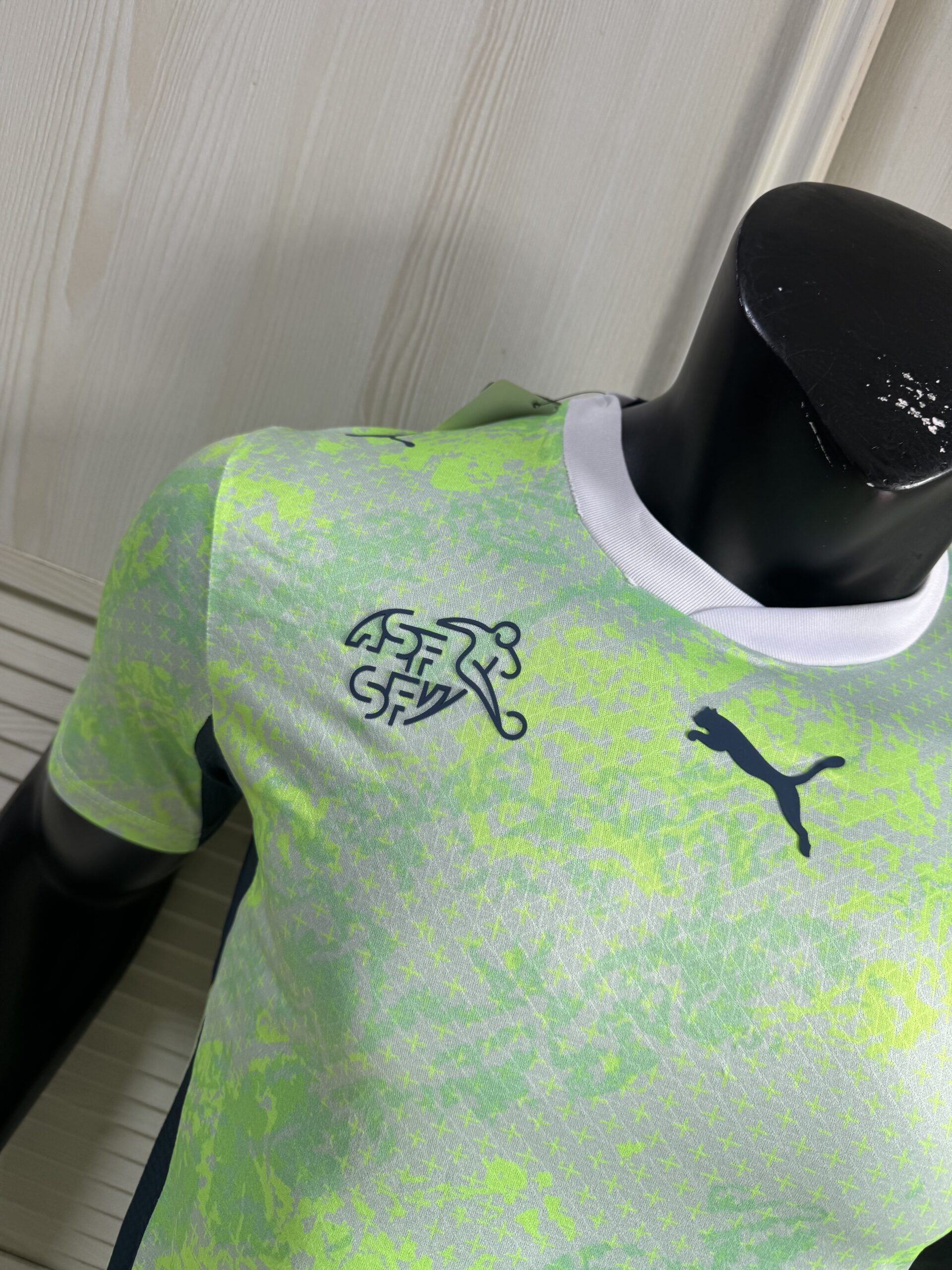 Switzerland National Football Team 2026 Away Shirt – Men’s Puma Topographic Design Jersey - Image 2