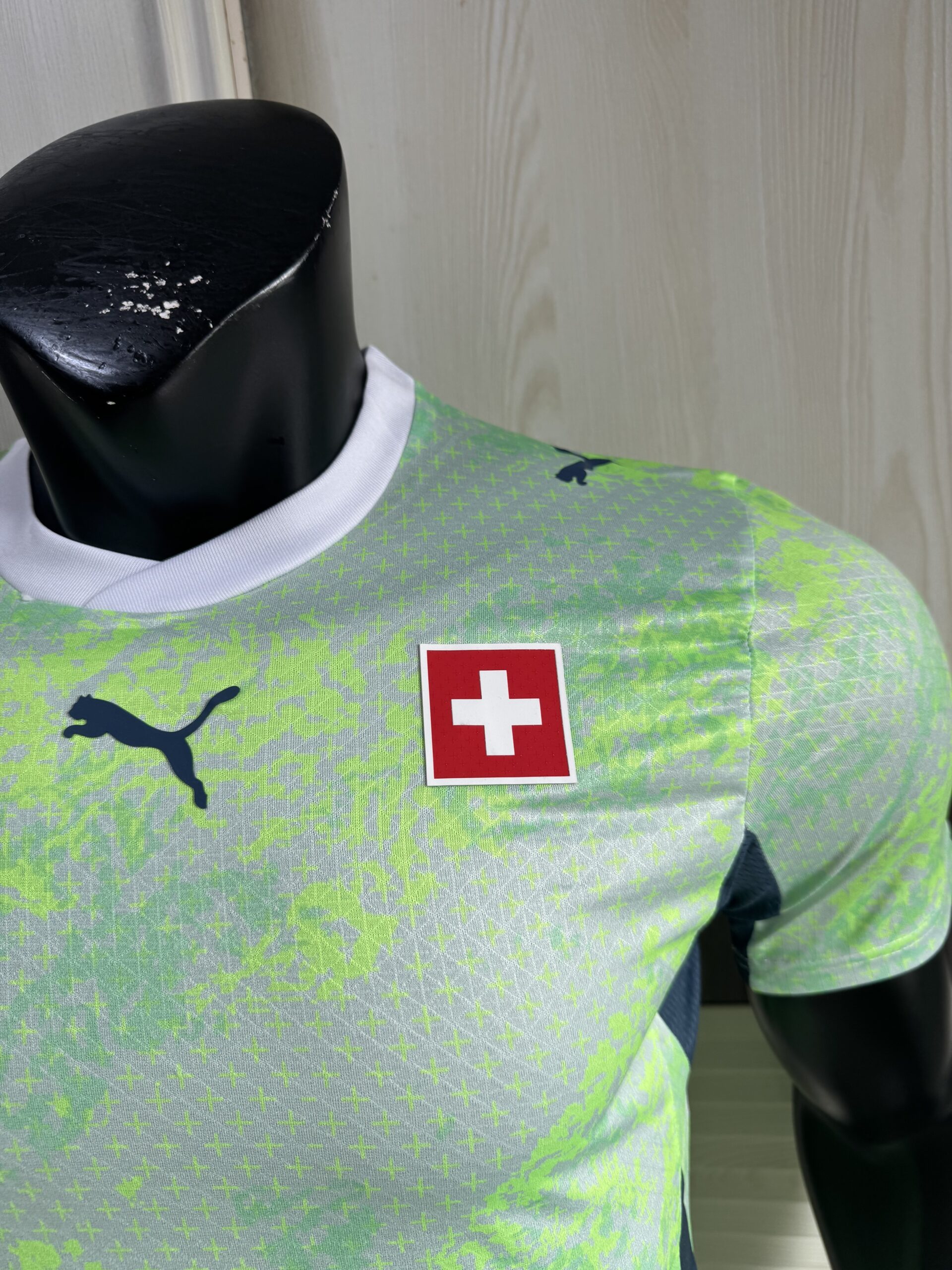 Switzerland National Football Team 2026 Away Shirt – Men’s Puma Topographic Design Jersey - Image 3
