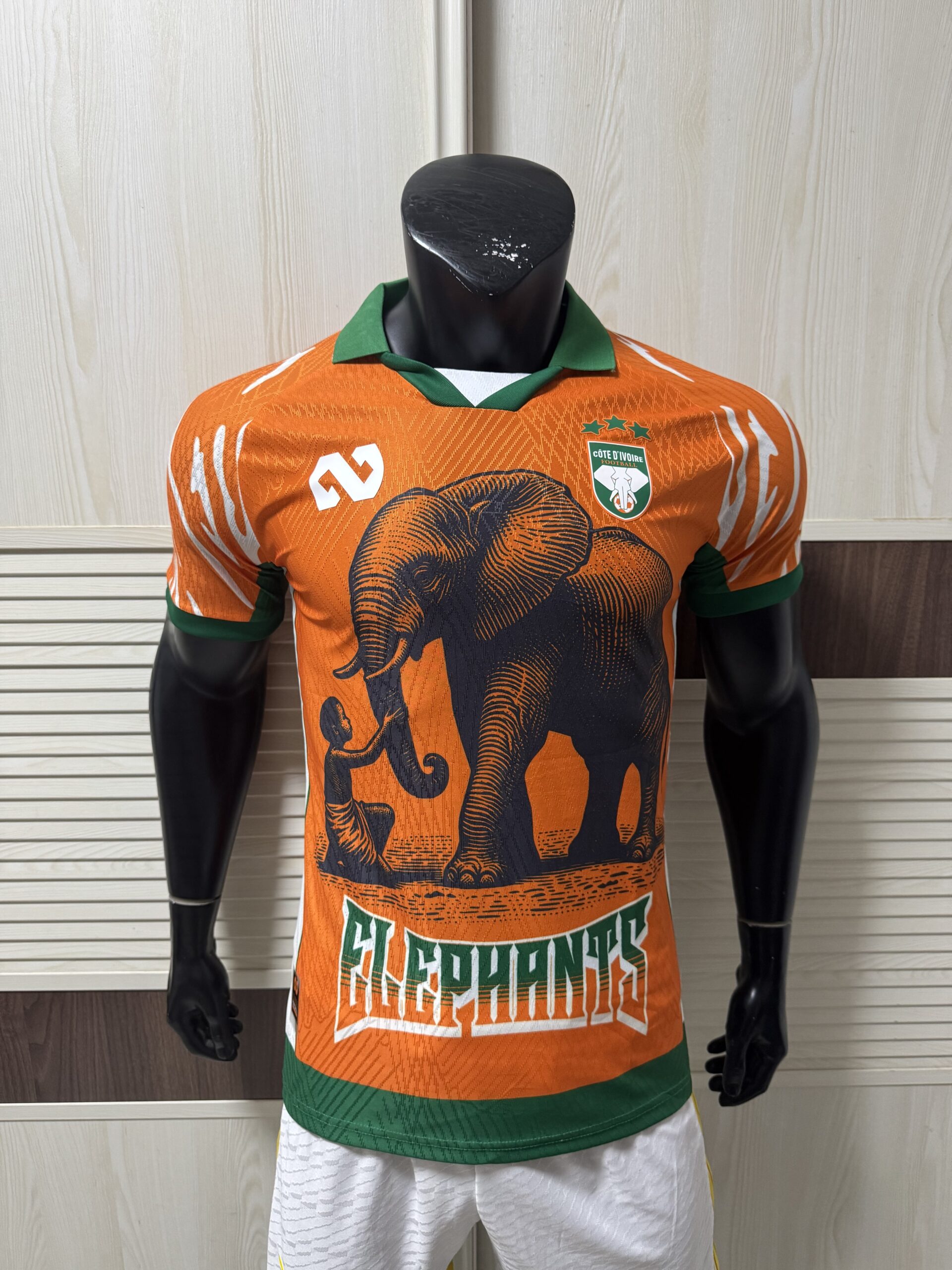 Ivory Coast National Football Team 2026 Home Jersey “Elephants” – Men’s Puma Orange Official Kit