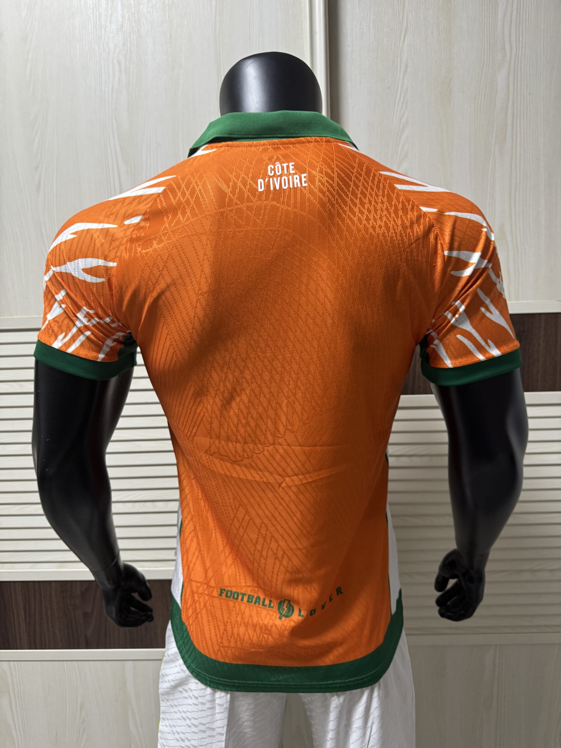 Ivory Coast National Football Team 2026 Home Jersey “Elephants” – Men’s Puma Orange Official Kit - Image 2