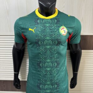PUMA Senegal 2026 FIFA World Cup Away Jersey – Wild Green Kente-Inspired Kit | Lions of Teranga