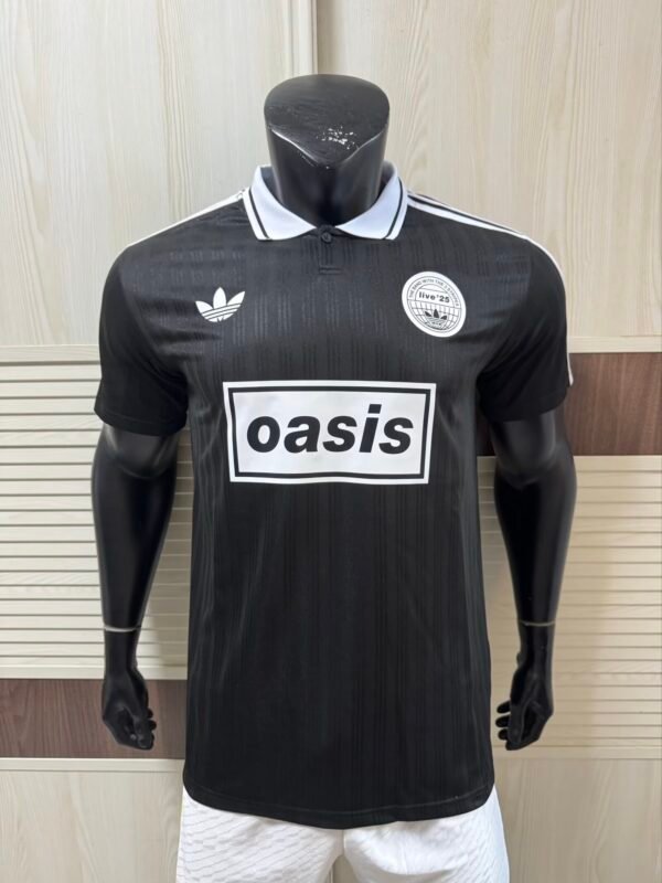 Oasis Live 25 Tour Jersey Adidas Black | Best Limited Edition