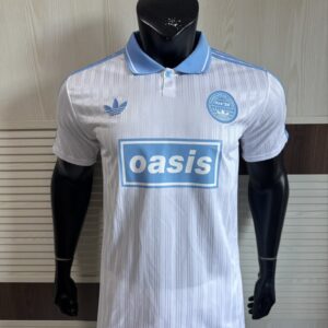 Adidas Originals x Oasis Live '25 Tour Jacquard Jersey – Light Blue  | Limited Edition Football Shirt
