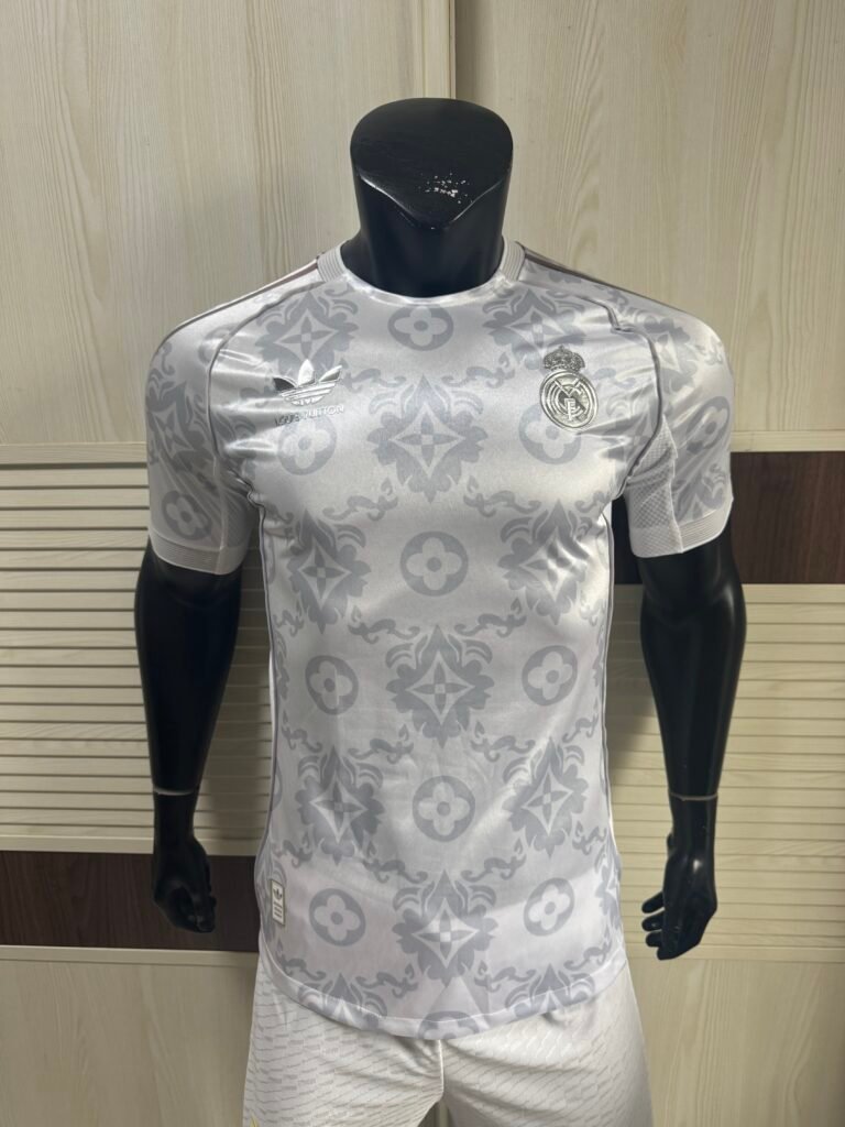 Real Madrid Louis Vuitton Jersey 2025-26 | Exclusive LV Monogram