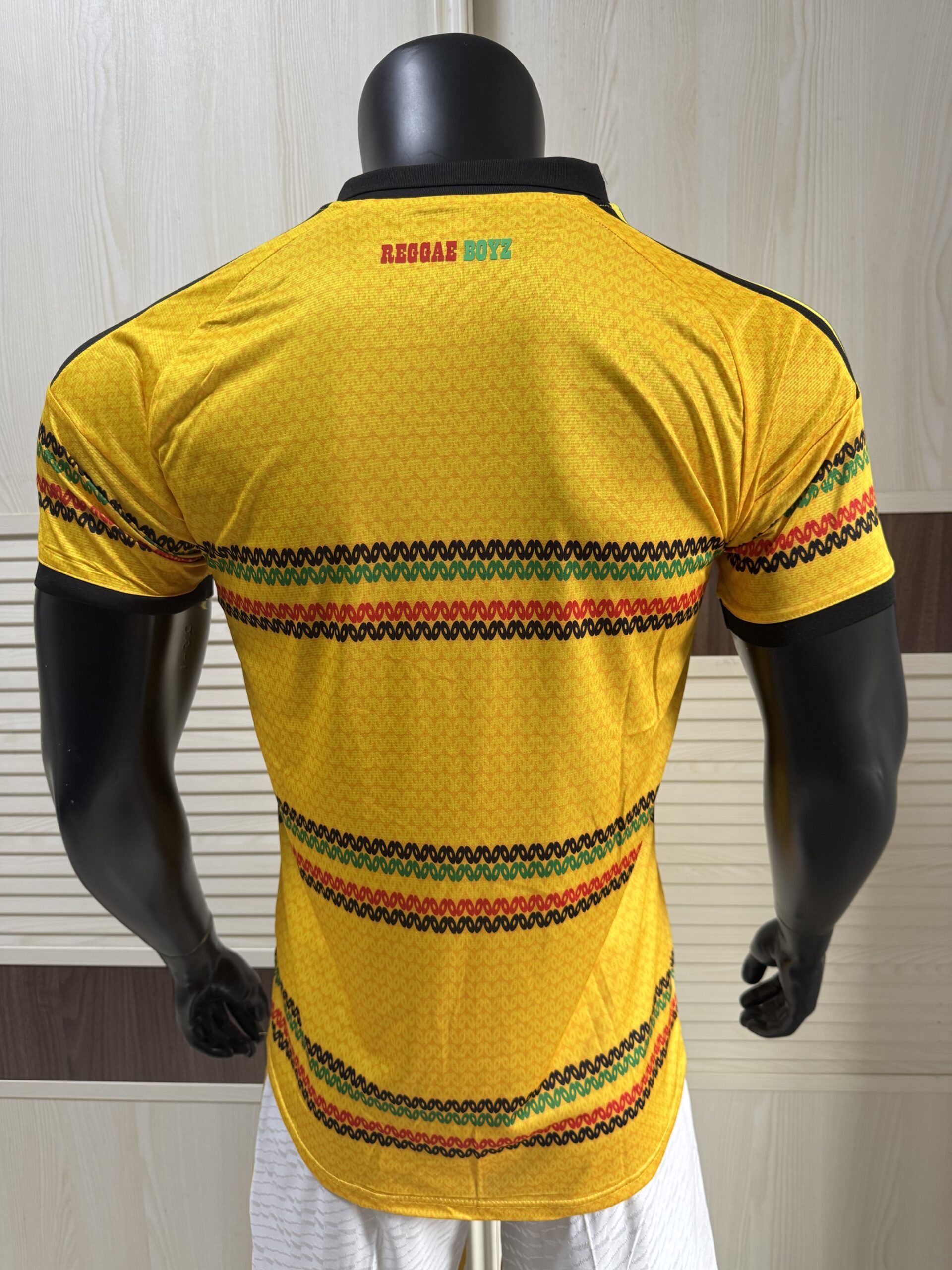 Adidas Jamaica 2026 x Bob Marley Home Authentic Jersey – Bold Gold | Climacool+ | Reggae Boyz | FIFA World Cup 2026 - Image 2