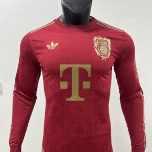 The Bayern Munich 2025/26 125th Anniversary Long Sleeve Jersey