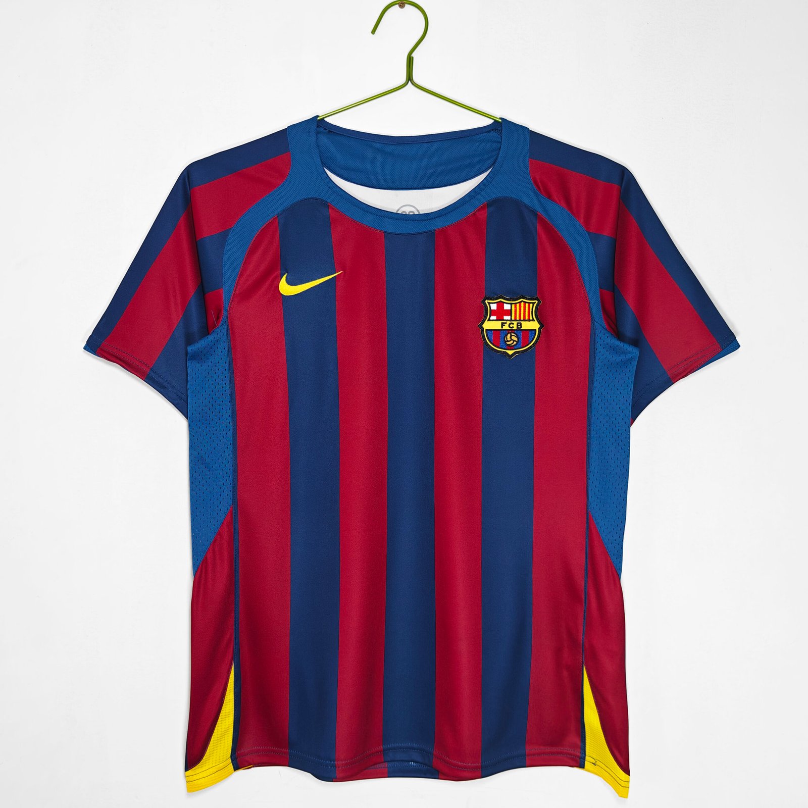 Long Sleeve: 2005/06 Barcelona Home La Liga Correct Version 9”