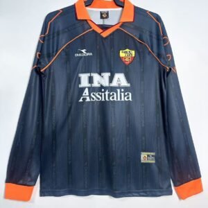 1999/00 Roma Third Kit Long Sleeve 8