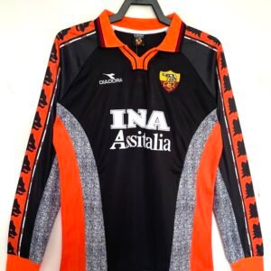 1998/99 Roma Third Kit Long Sleeve 6