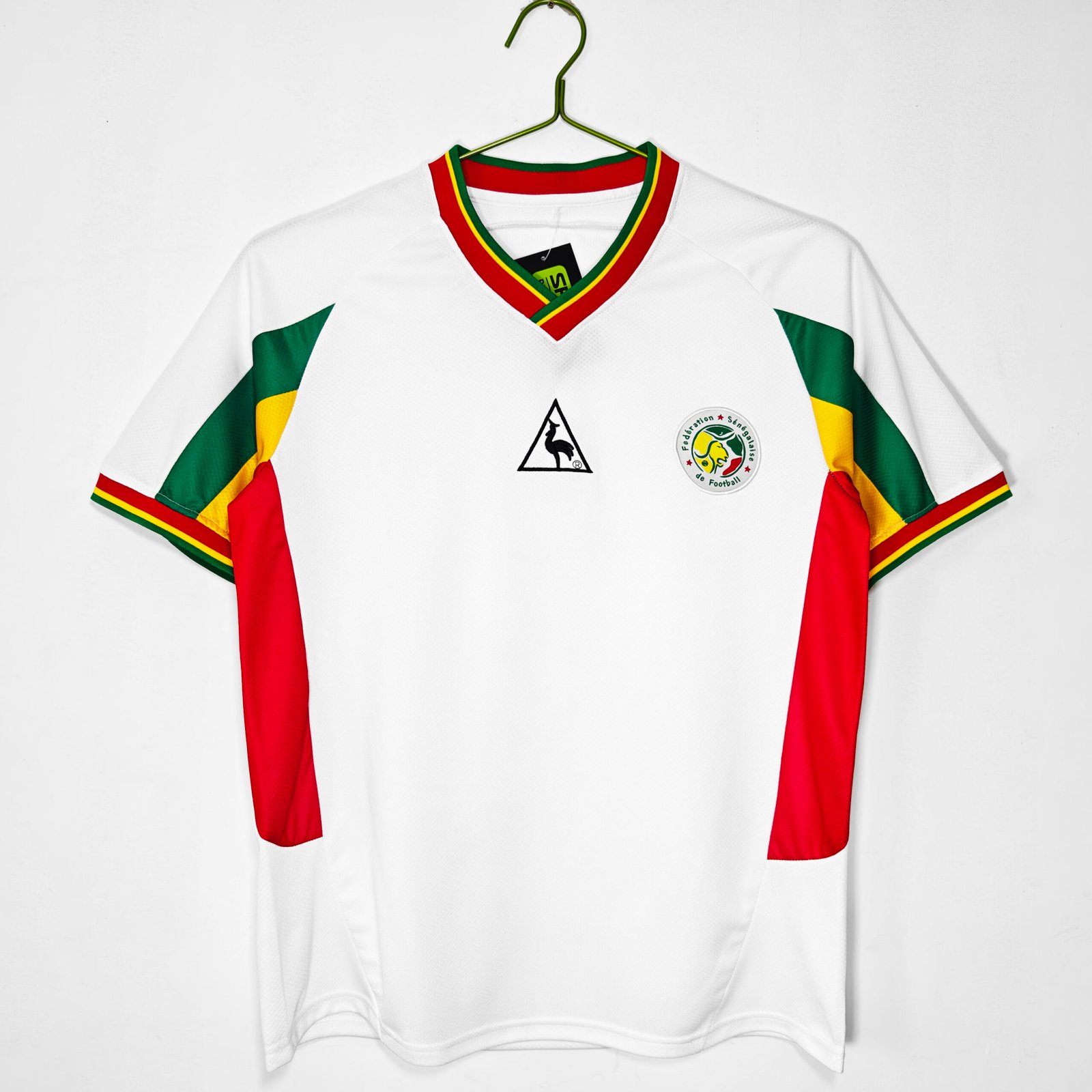 2002 Senegal Home White Retro 5A10