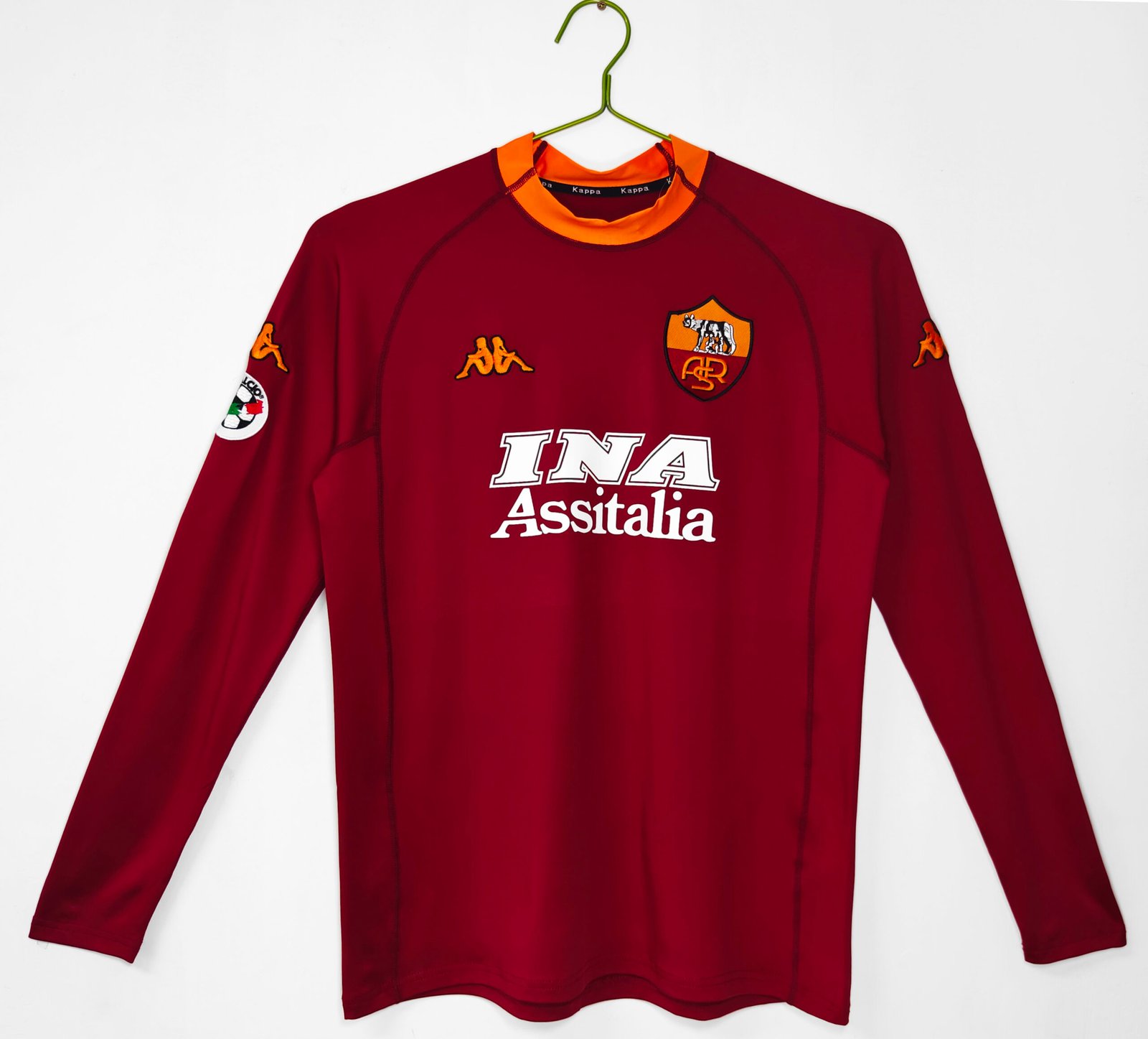 2001/02 Roma Long Sleeve Retro 3B11