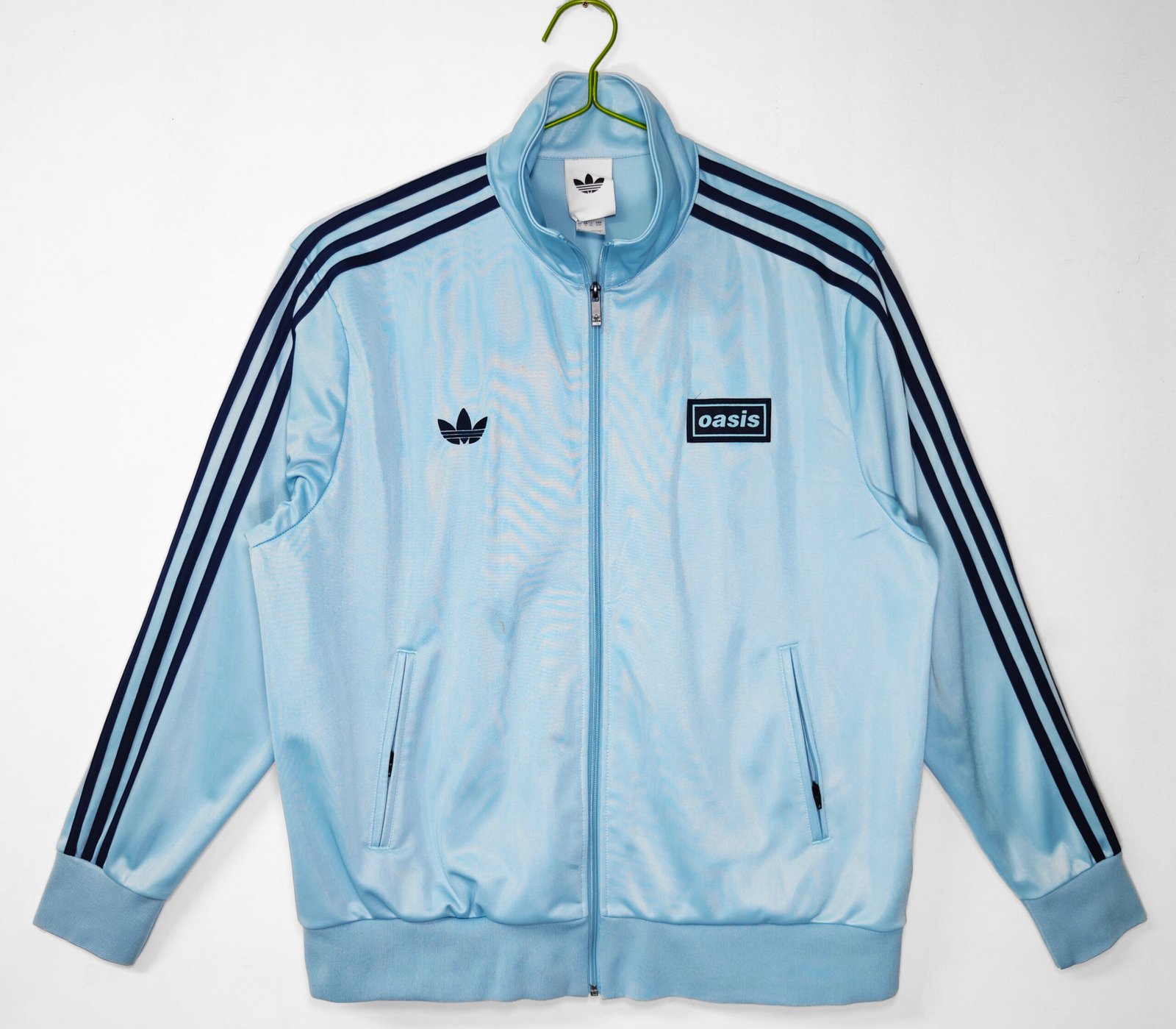 Adidas x Oasis Tour Firebird Jacket Sky Blue 12