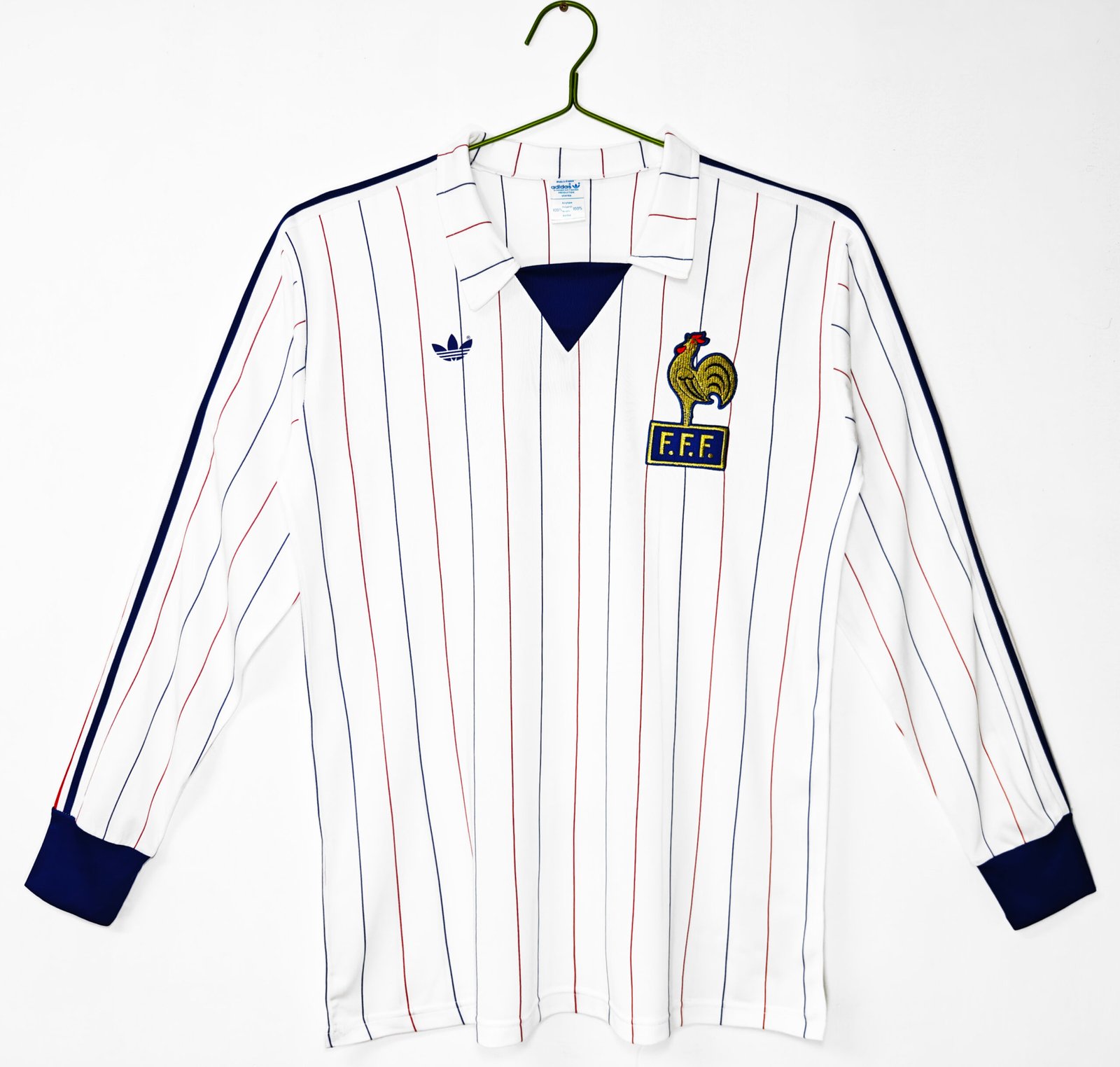 Long Sleeve: 1980/82 France Away Retro 3B9