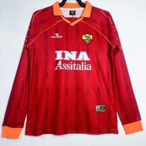 1999/00 Roma Home Long Sleeve 8