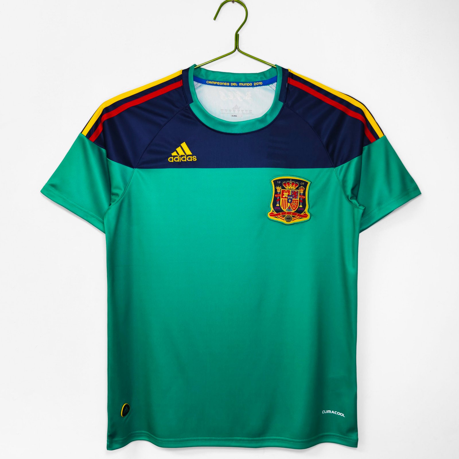 2010 Spain Goalkeeper Green Retro 8A11
